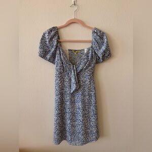 GIANNI BINI| Blue Floral Women's Dress